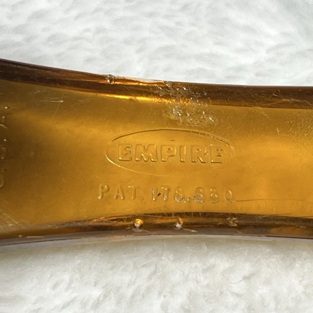Empire Long Clothing Brush for Suits Amber Plastic Body‎ For Clothes